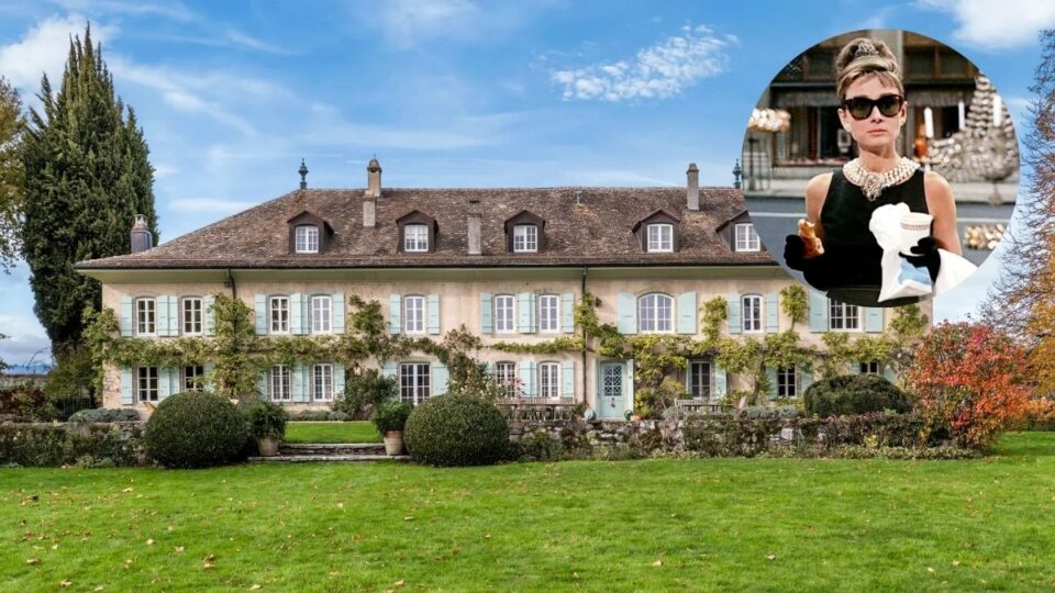 La villa suiza de ensueño de Audrey Hepburn está a la venta por 21 millones de dólares