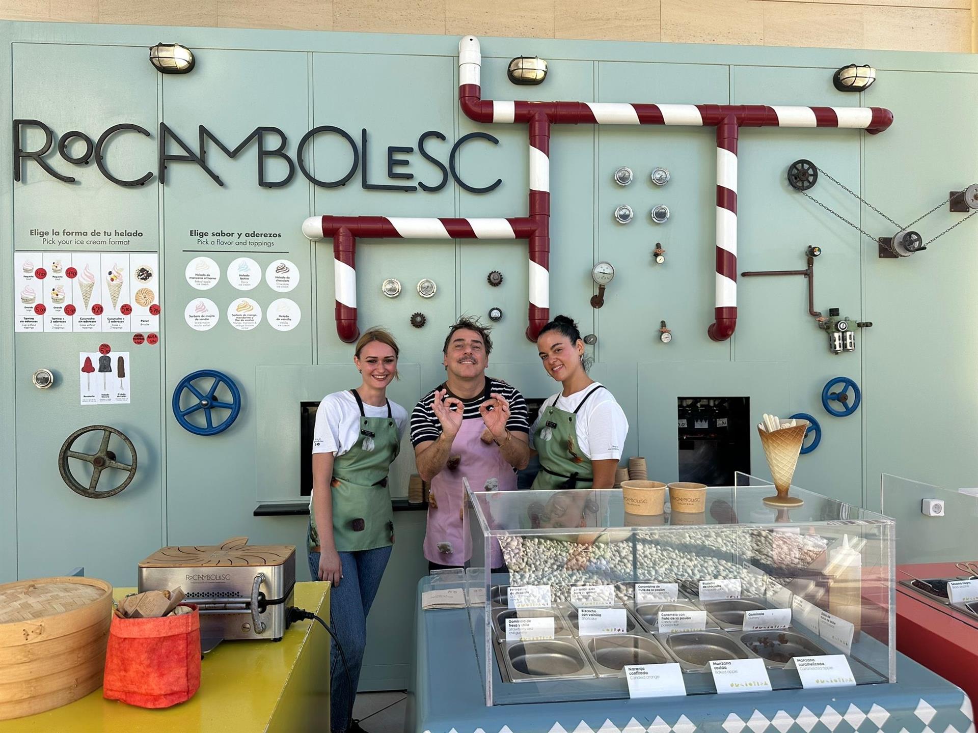 Rocambolesc 2025: vuelve la heladería más original de Jordi Roca al Hotel Las Arenas de Valencia