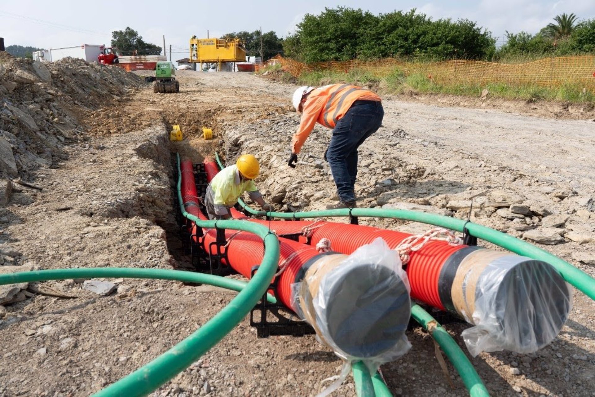 Red Eléctrica inicia las obras de la línea subterránea de la interconexión con Francia por el Golfo de Vizcaya
