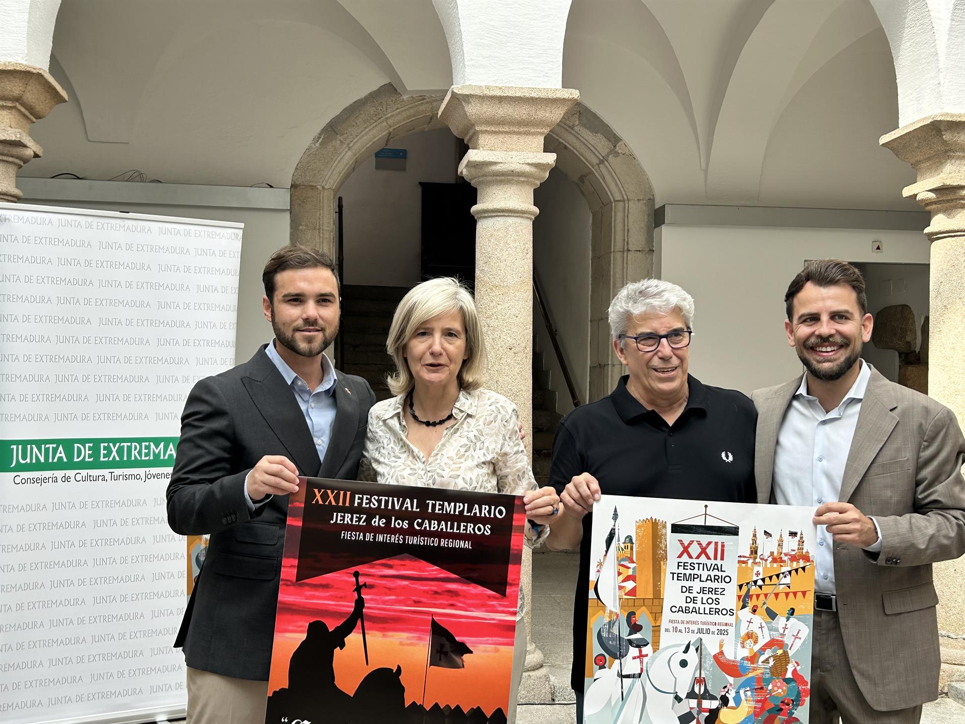 Jerez de los Caballeros recreará del 10 al 13 de julio su pasado medieval en el Festival Templario