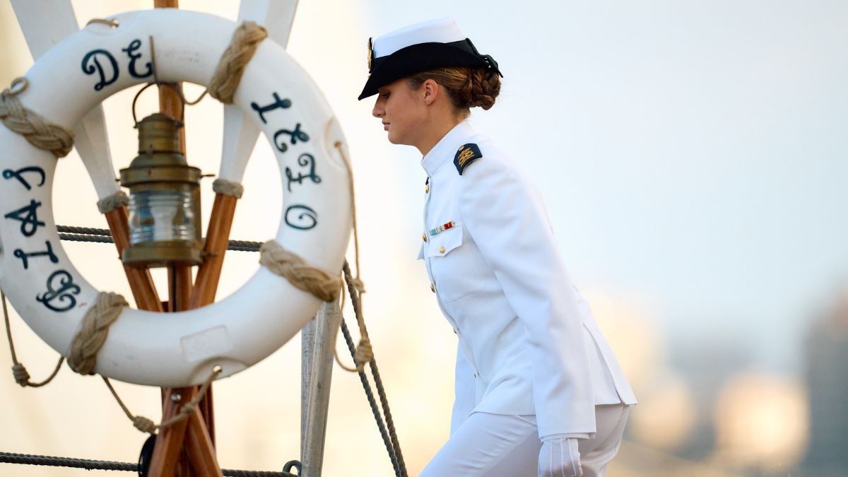 La princesa Leonor embarca en la fragata ‘Blas de Lezo’ en la recta final de su formación naval