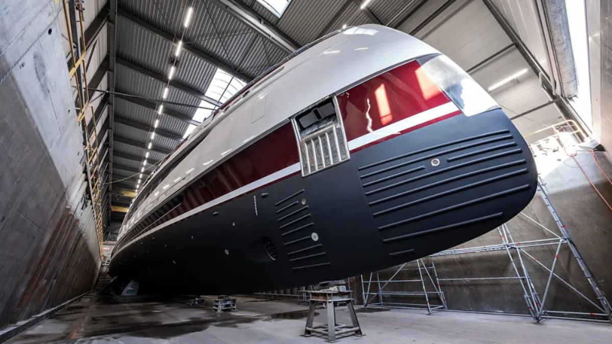 Sparta, el nuevo titán de acero de 67 metros de Heesen