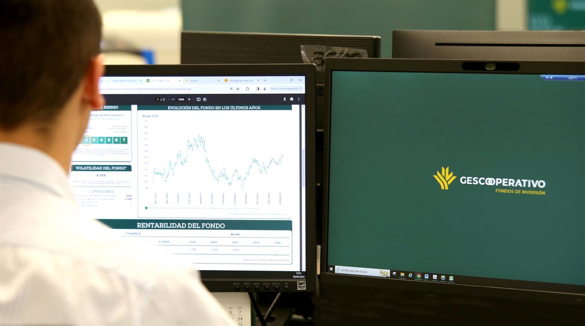 Gescooperativo lanza un fondo de rentabilidad objetivo al 1,89% con vencimiento en 18 meses