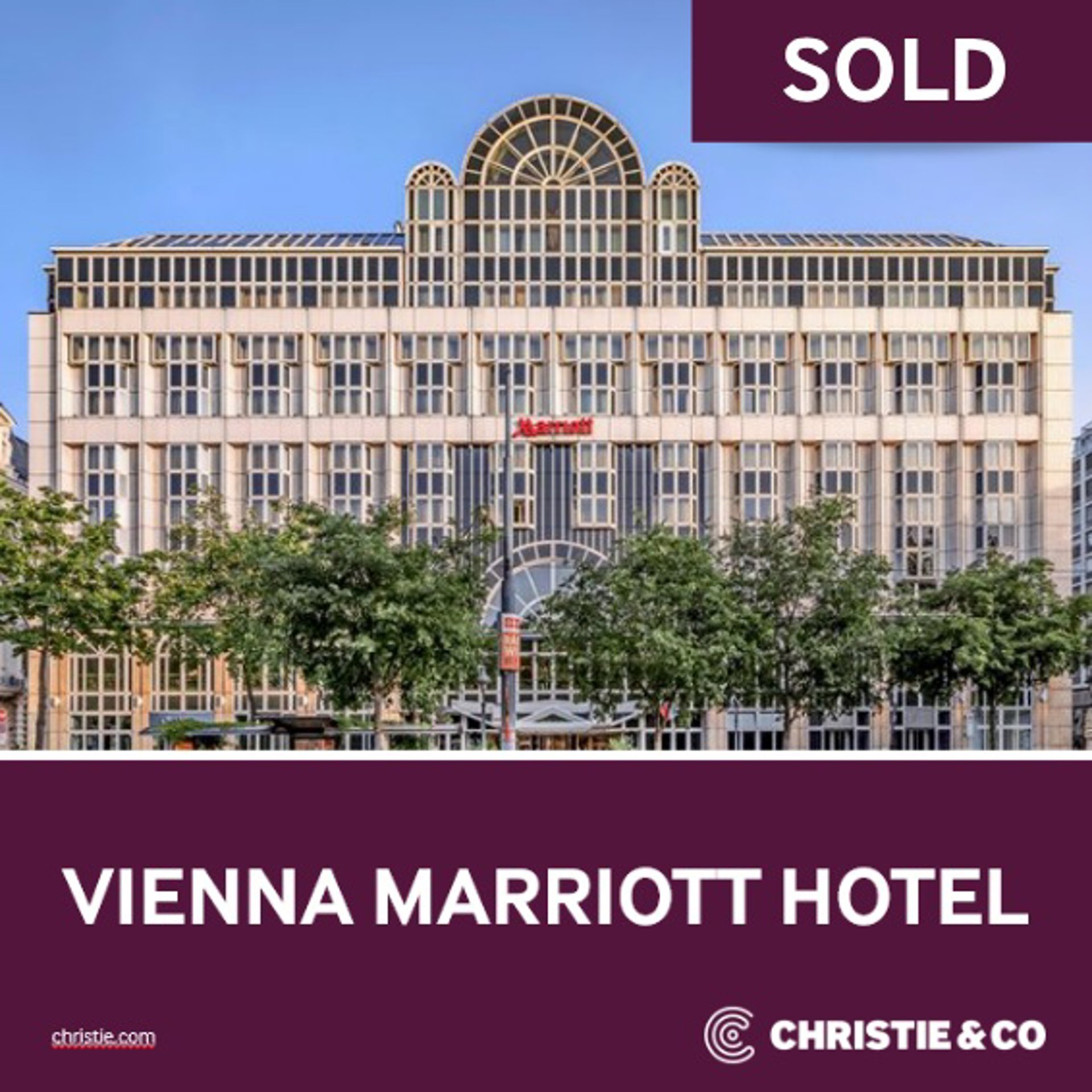 El hotel Viena Marriott, vendido a un consorcio internacional de inversores
