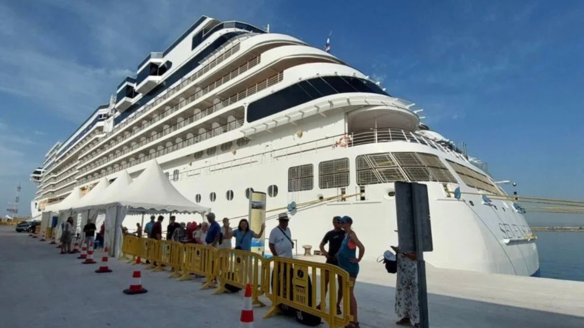 España recibe 7,5 millones de cruceristas hasta julio, un 16,5% más, con la llegada de 2.796 barcos