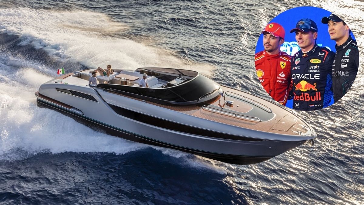 Leclerc, Russell y Verstappen aprovecharon para navegar en yates de lujo antes de competir en el Gran Premio de Países Bajos