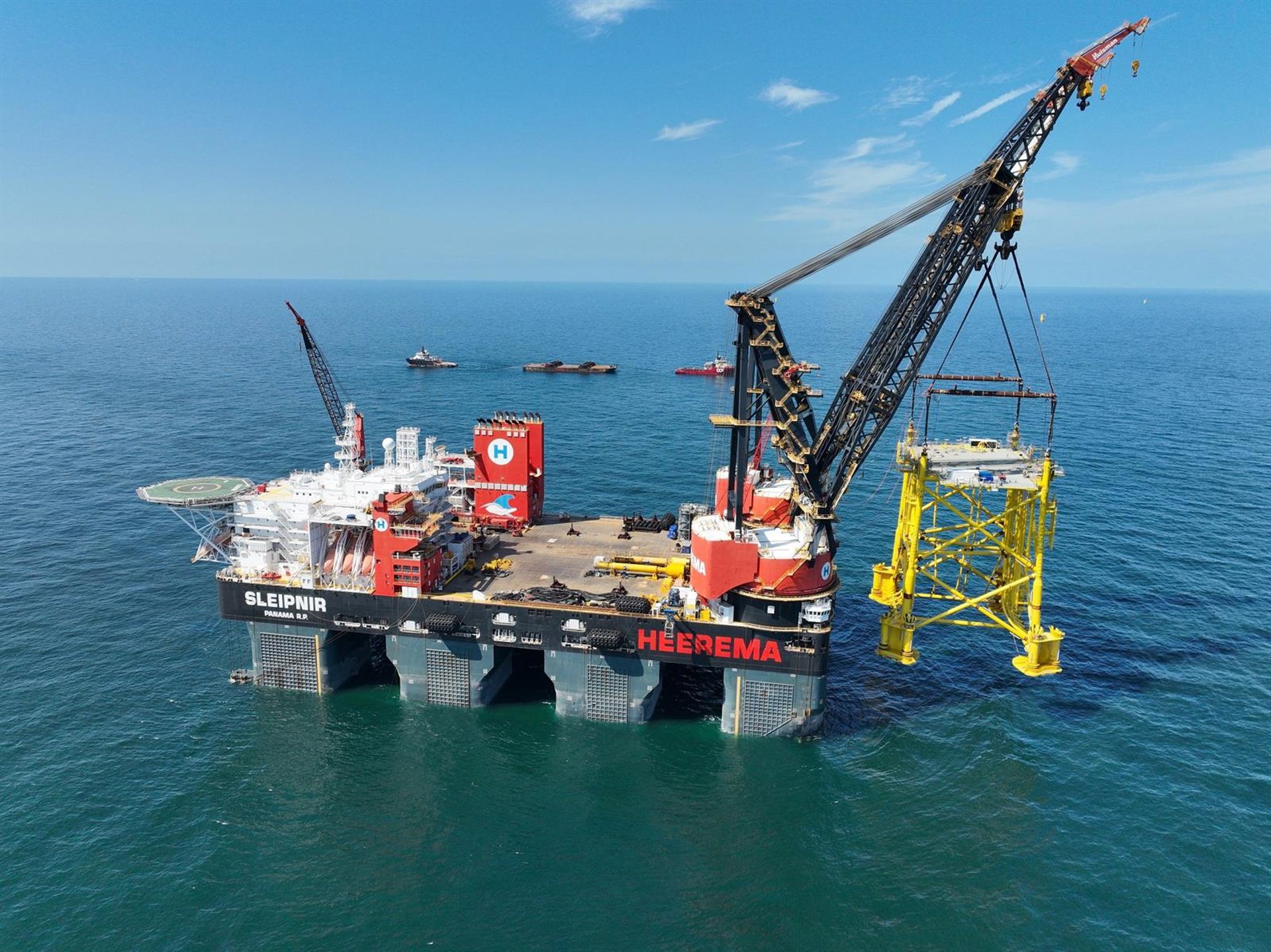 Iberdrola avanza en la construcción de su ‘megaproyecto’ de eólica marina East Anglia 3