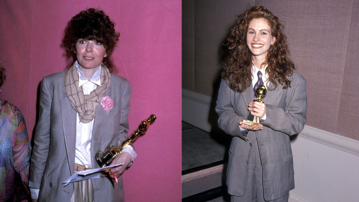 Trajes de Armani en la alfombra roja: las dos primeras mujeres que se atrevieron