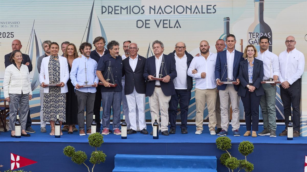 Estos son los ganadores de los Premios Nacionales de Vela concedidos por el Monte Real Club de Yates de Baiona
