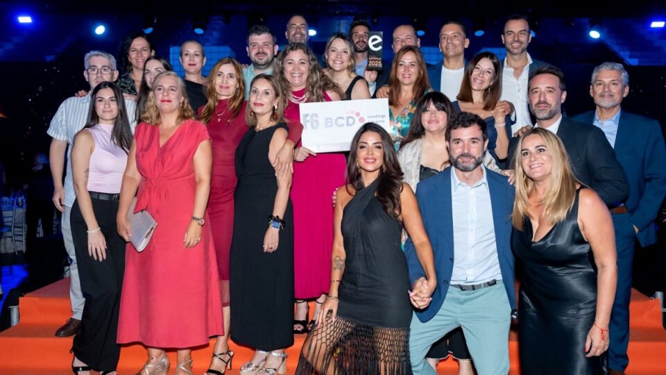BCD, galardonada por partida doble en los premios Eventoplus