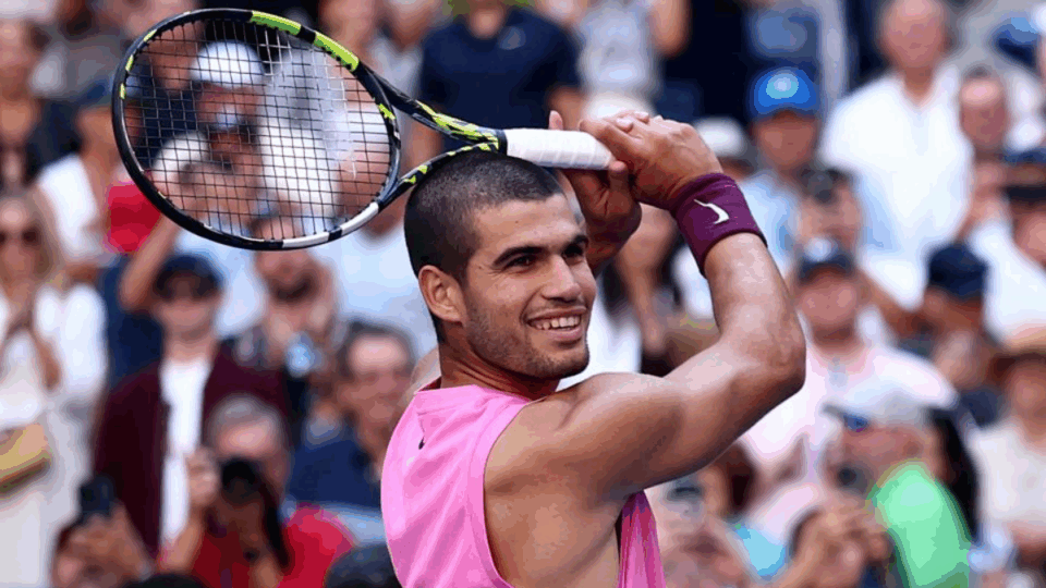 Carlos Alcaraz se debate entre el tenis y el golf en el Abierto de Estados Unidos