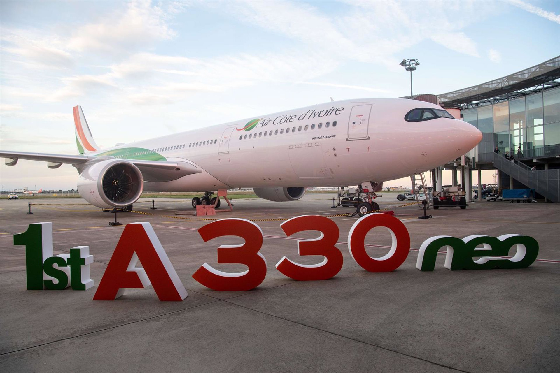 La aerolínea nacional de Costa de Marfil recibe su primer avión Airbus A330neo