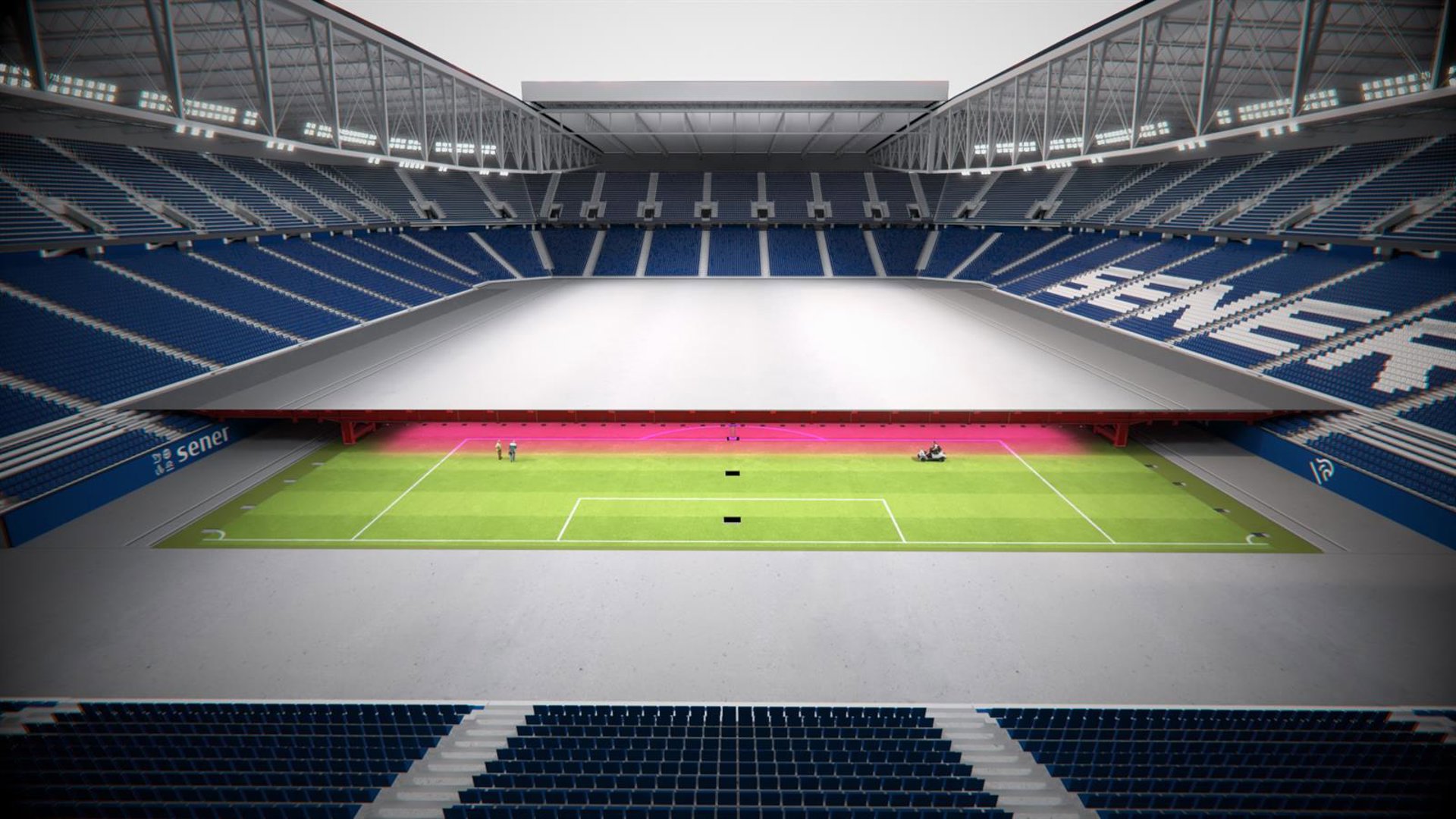 Sener lanza Epigea, una solución para transformar los estadios en espacios multifuncionales