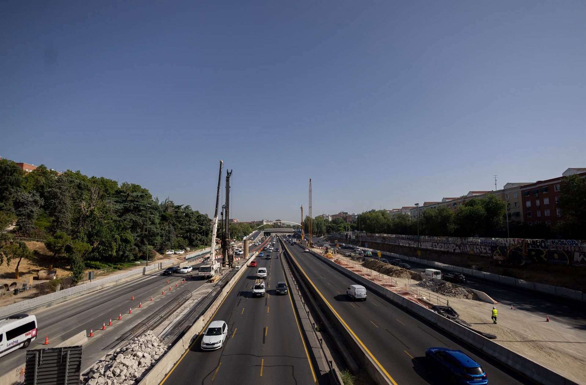 Serveo y Vinci se hacen con la conservación de la M-30 de Madrid por 136 millones de euros