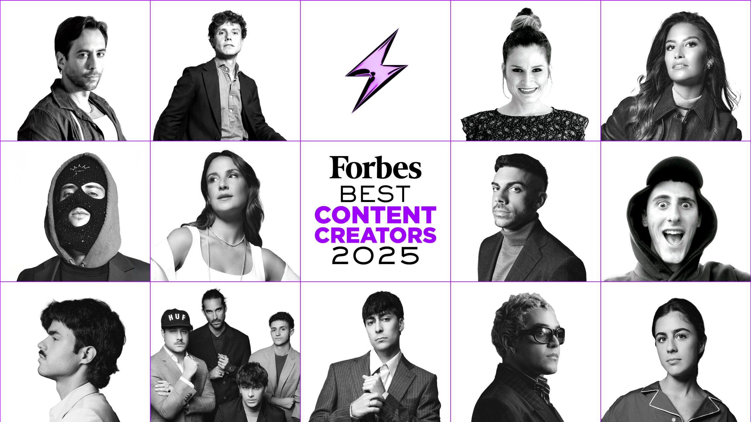Estos son los ganadores de los Premios Forbes Best Content Creators 2025
