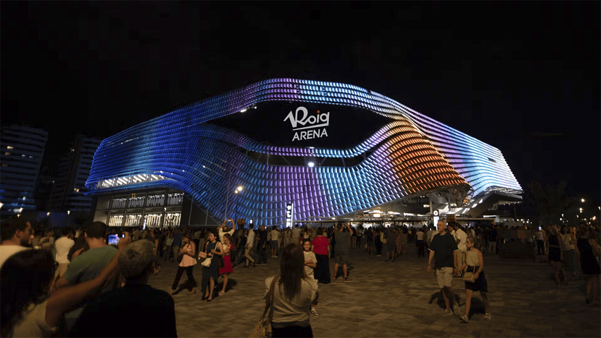 Más de un millón de personas asistirán a eventos del Roig Arena en el próximo año