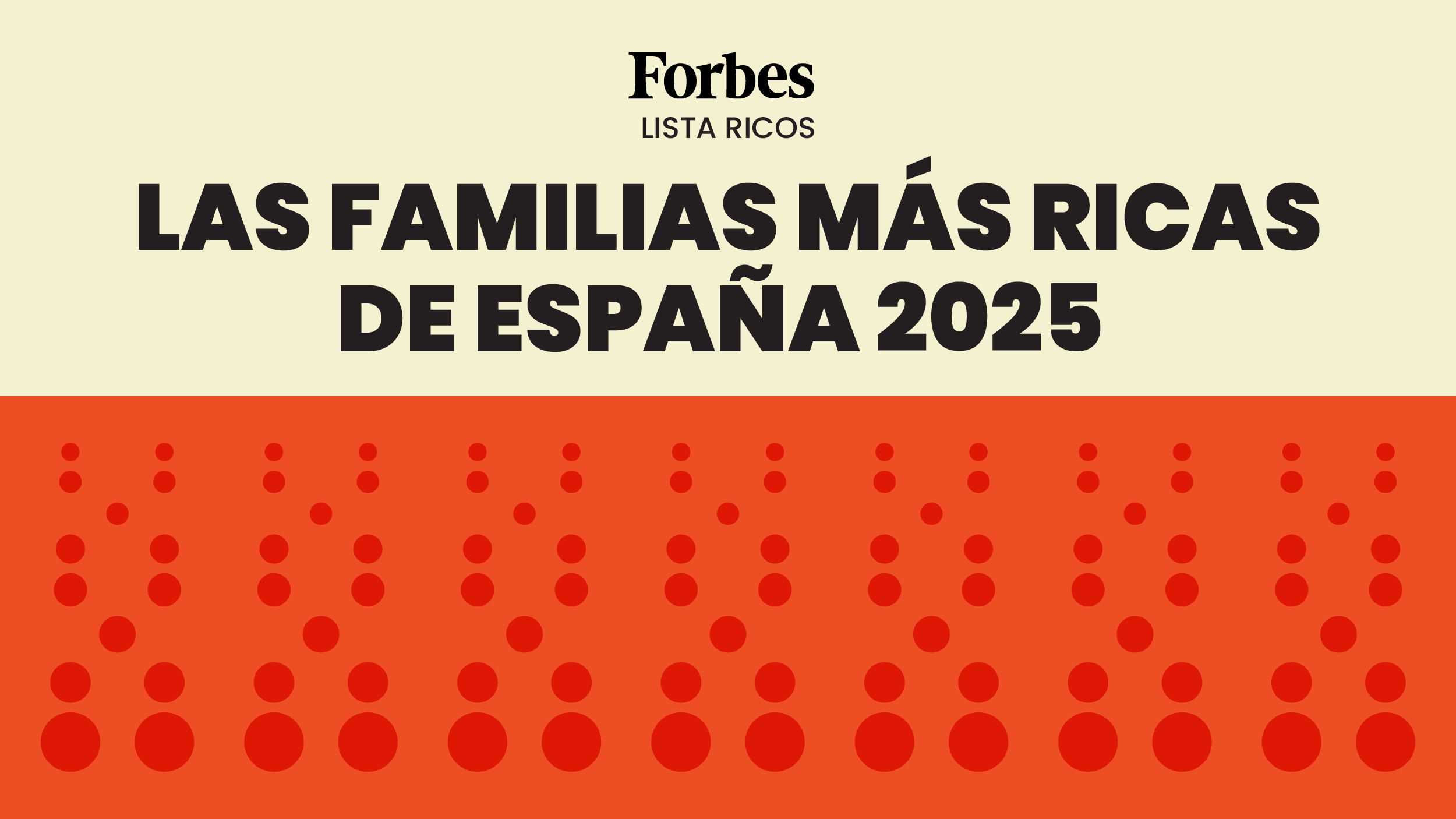 Lista Forbes | Las familias más ricas de España 2025