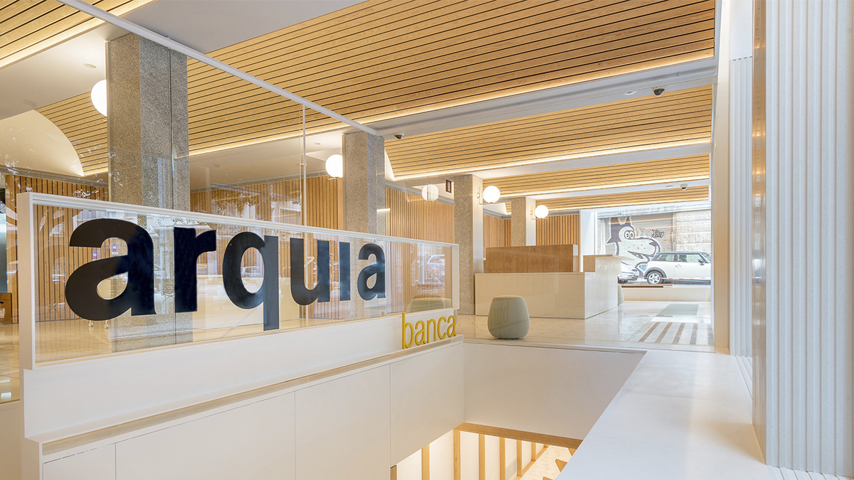 Arquia Banca logra un beneficio neto de 14 millones de euros en el primer semestre, un 11% más