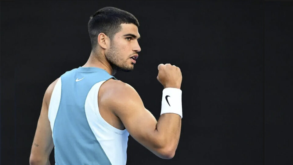 Carlos Alcaraz protagoniza el ‘Million Dollar 1 Point Slam’ en el Open de Australia 2026