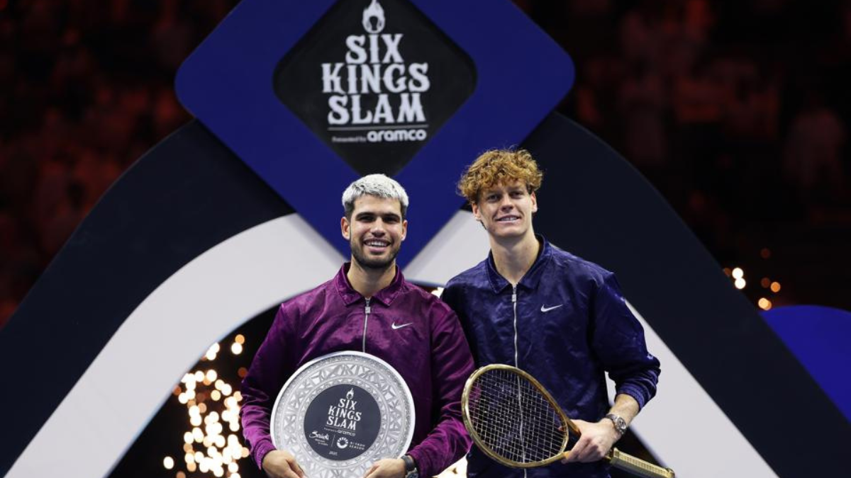 Jannik Sinner gana un premio récord de 6 millones de dólares en el Six Kings Slam