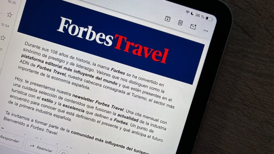 Forma parte de la comunidad más influyente del turismo: bienvenido a la newsletter de Forbes Travel