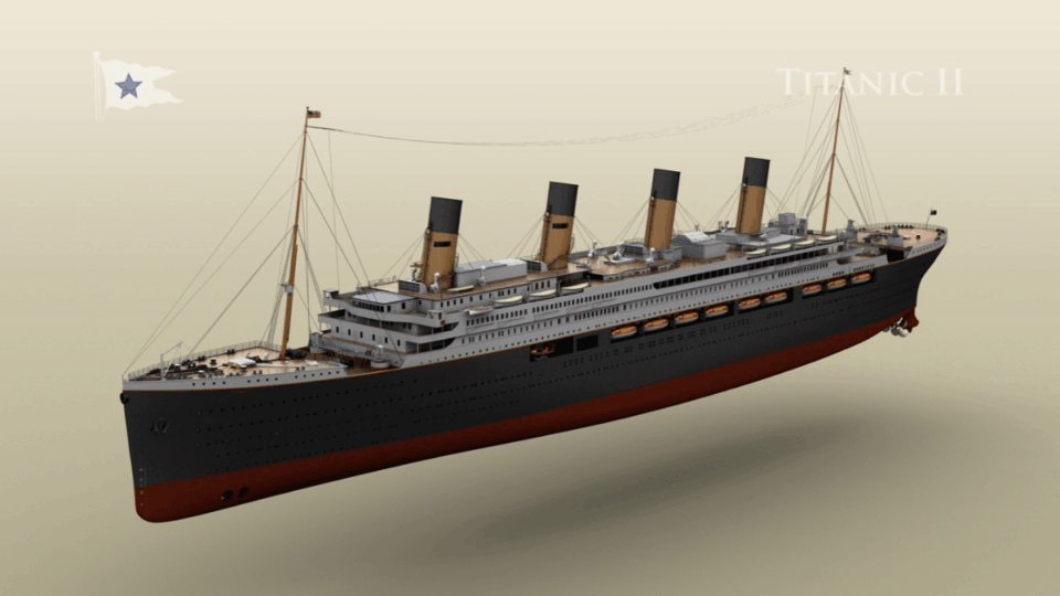 El Titanic vuelve en su edición moderna: la replica buscará terminar el viaje hacia Nueva York