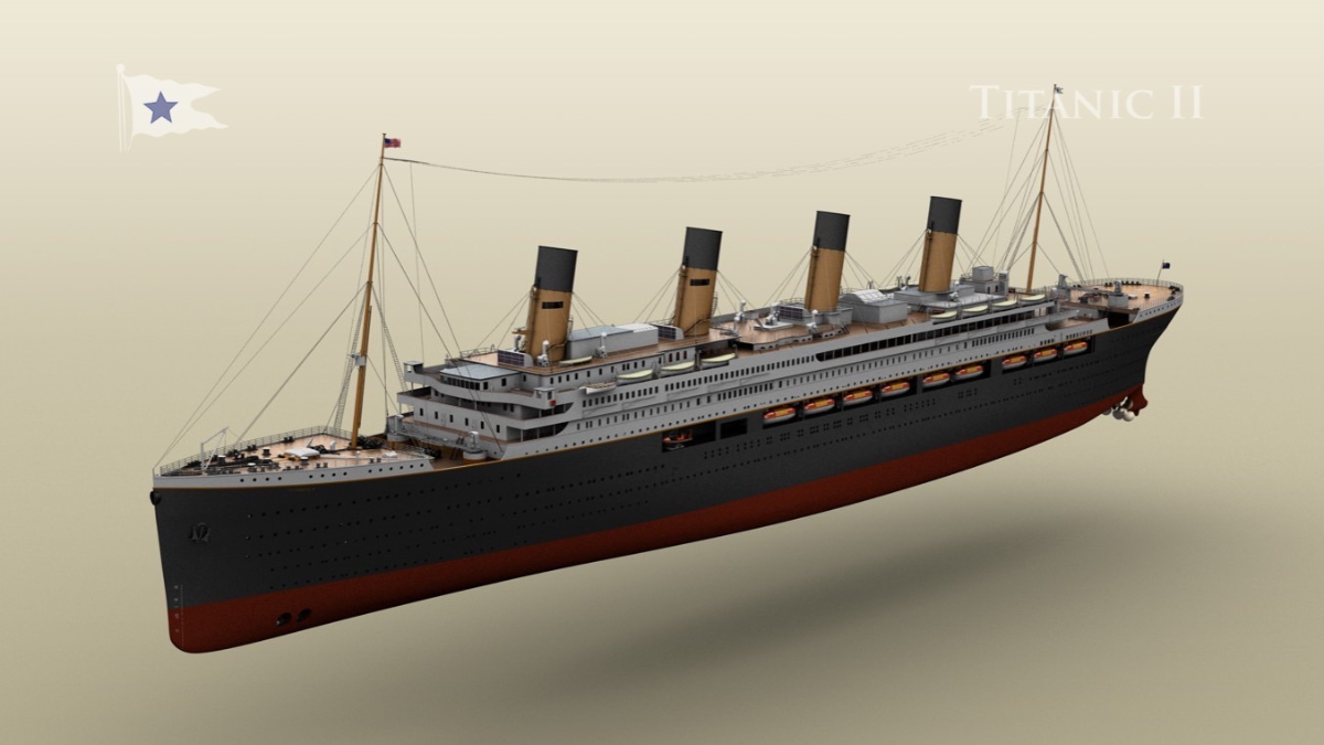 El Titanic vuelve en su edición moderna: la replica buscará terminar el viaje hacia Nueva York