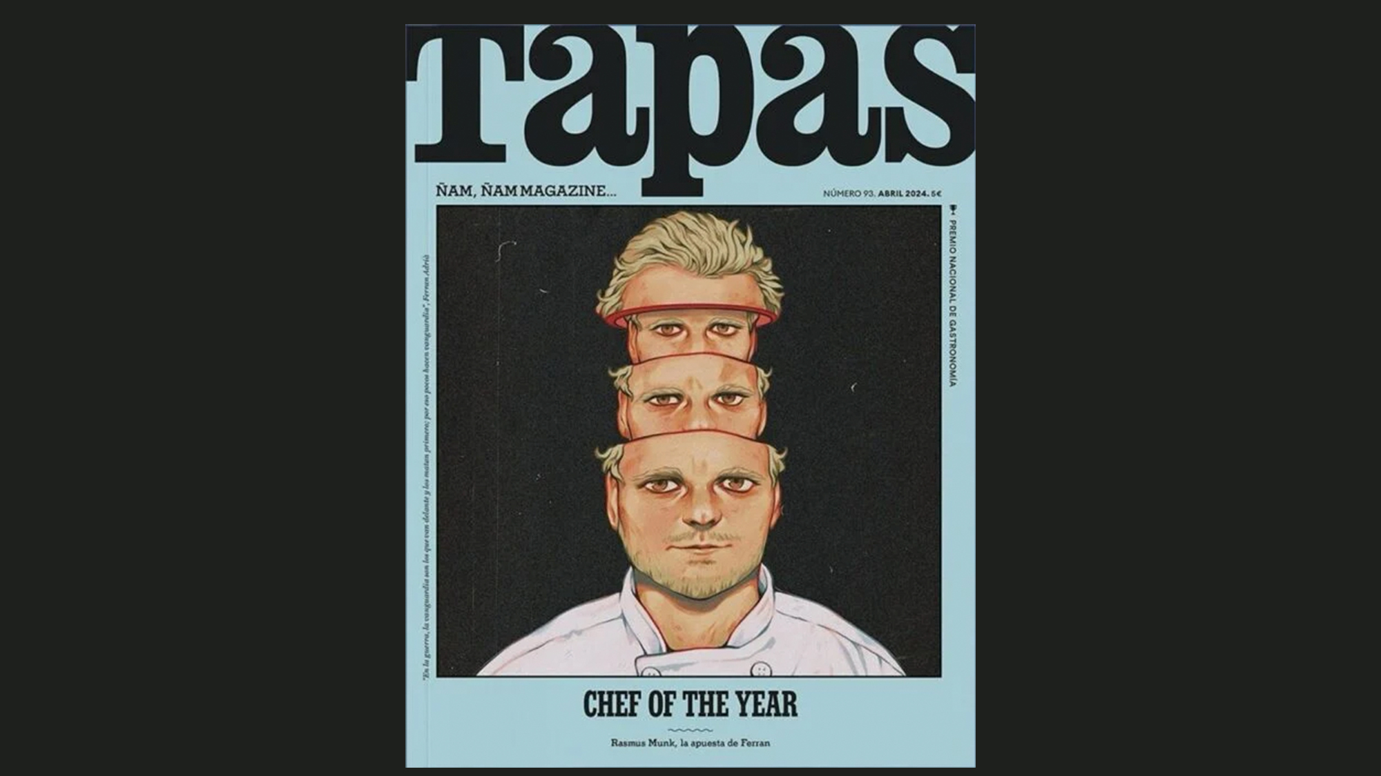 Rasmus Munk, Tapas Chef of the Year 2024, repite como mejor chef del mundo