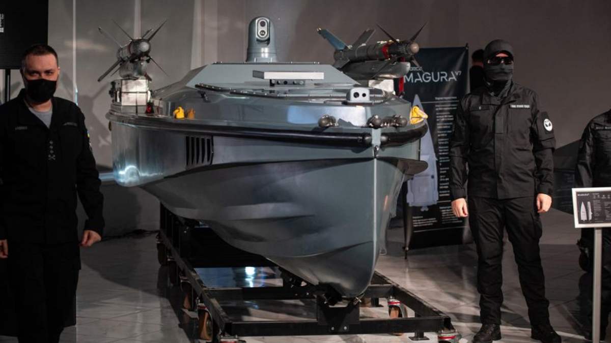 Los drones marítimos de Ucrania ahora lanzan drones de fibra óptica que no pueden ser interferidos