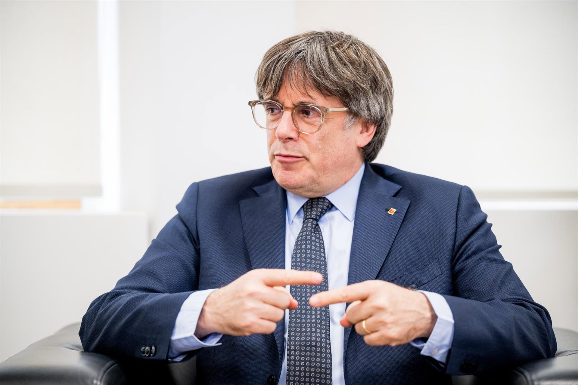 Puigdemont sobre la fallida OPA de BBVA: «Fracasa el intento de acabar con el sistema bancario» catalán