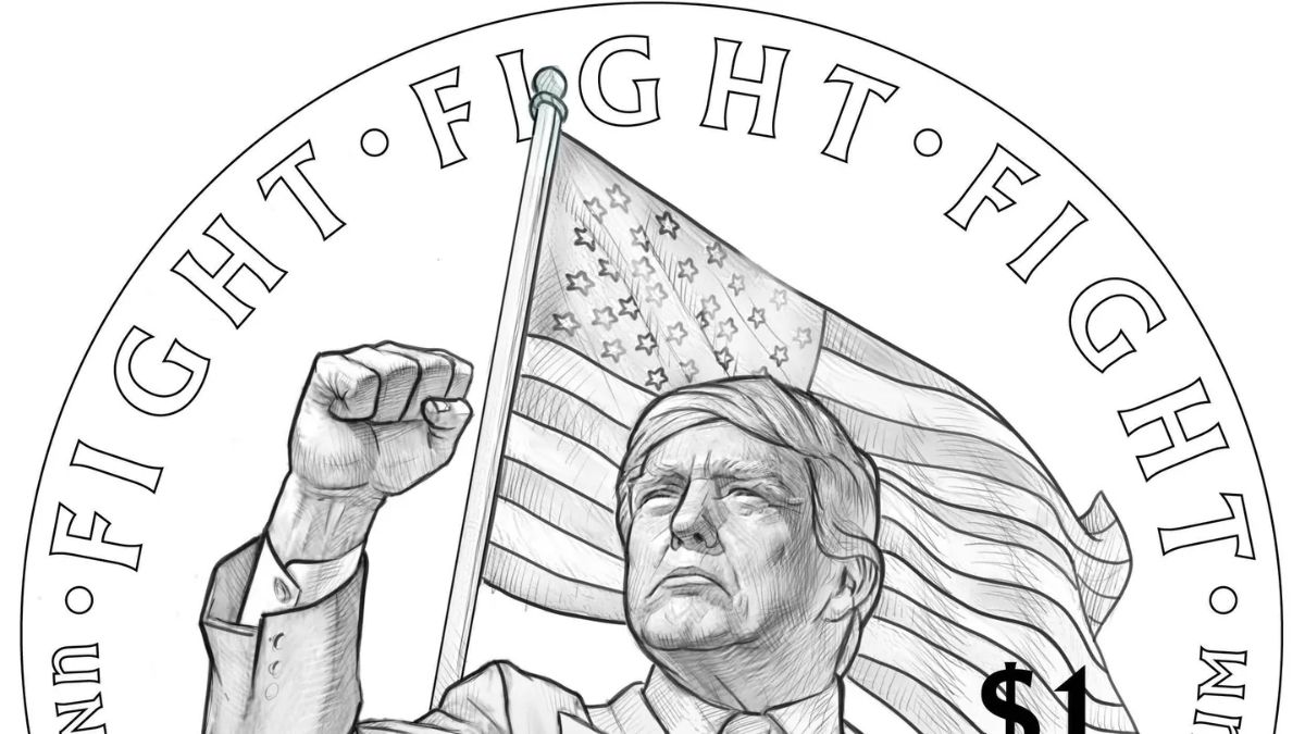 EE. UU. sopesa crear una moneda con la imagen de Trump por el 250º aniversario de la firma de la Declaración de Independencia