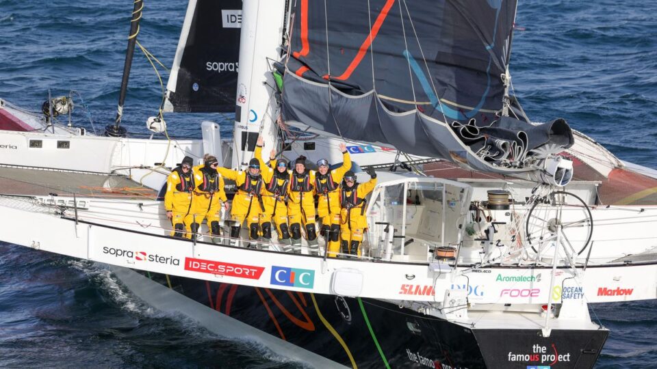 Támara Echegoyen zarpa en su intento de récord de vuelta al mundo