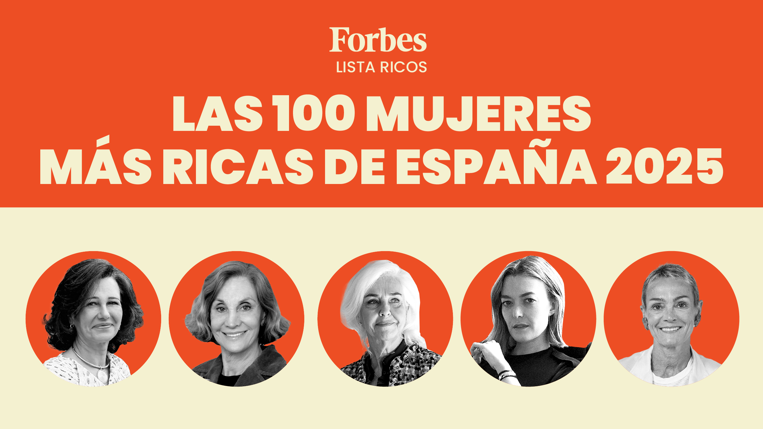 Lista Forbes Women | Las 100 mujeres más ricas de España