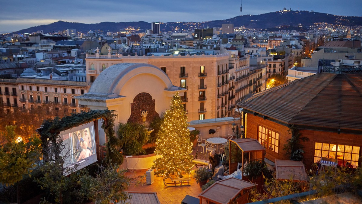 La Navidad se aloja en El Palace, Barcelona