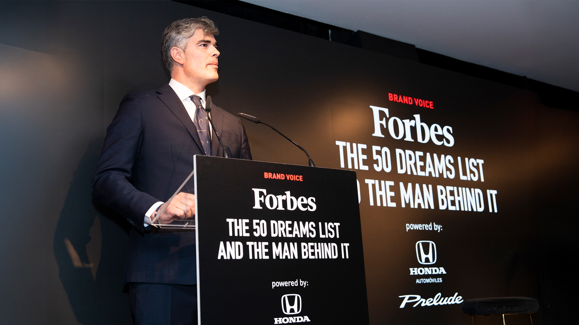 Forbes House acoge la presentación de la primera edición de ‘The 50 Dreams List and the Man Behind It’, powered by Honda Prelude
