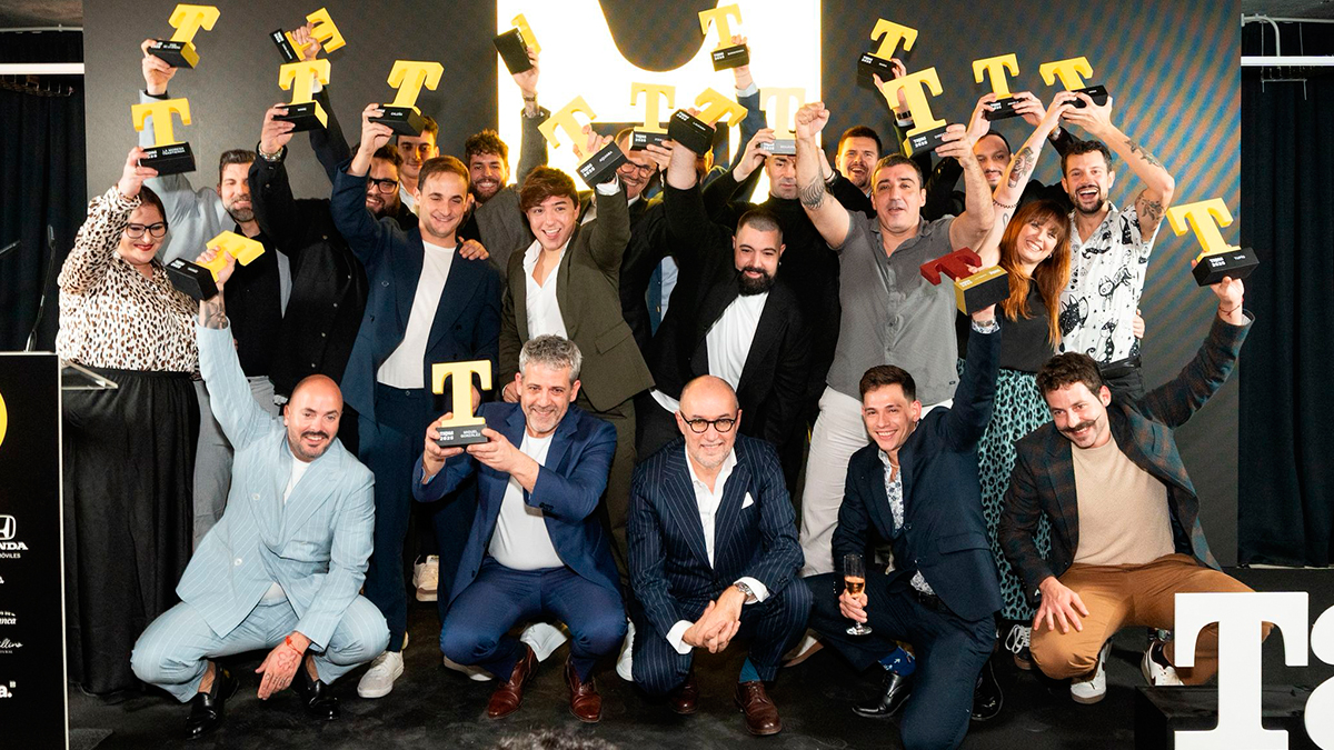 Estos son los ganadores de la IV edición de los premios T de Oro de Tapas Magazine