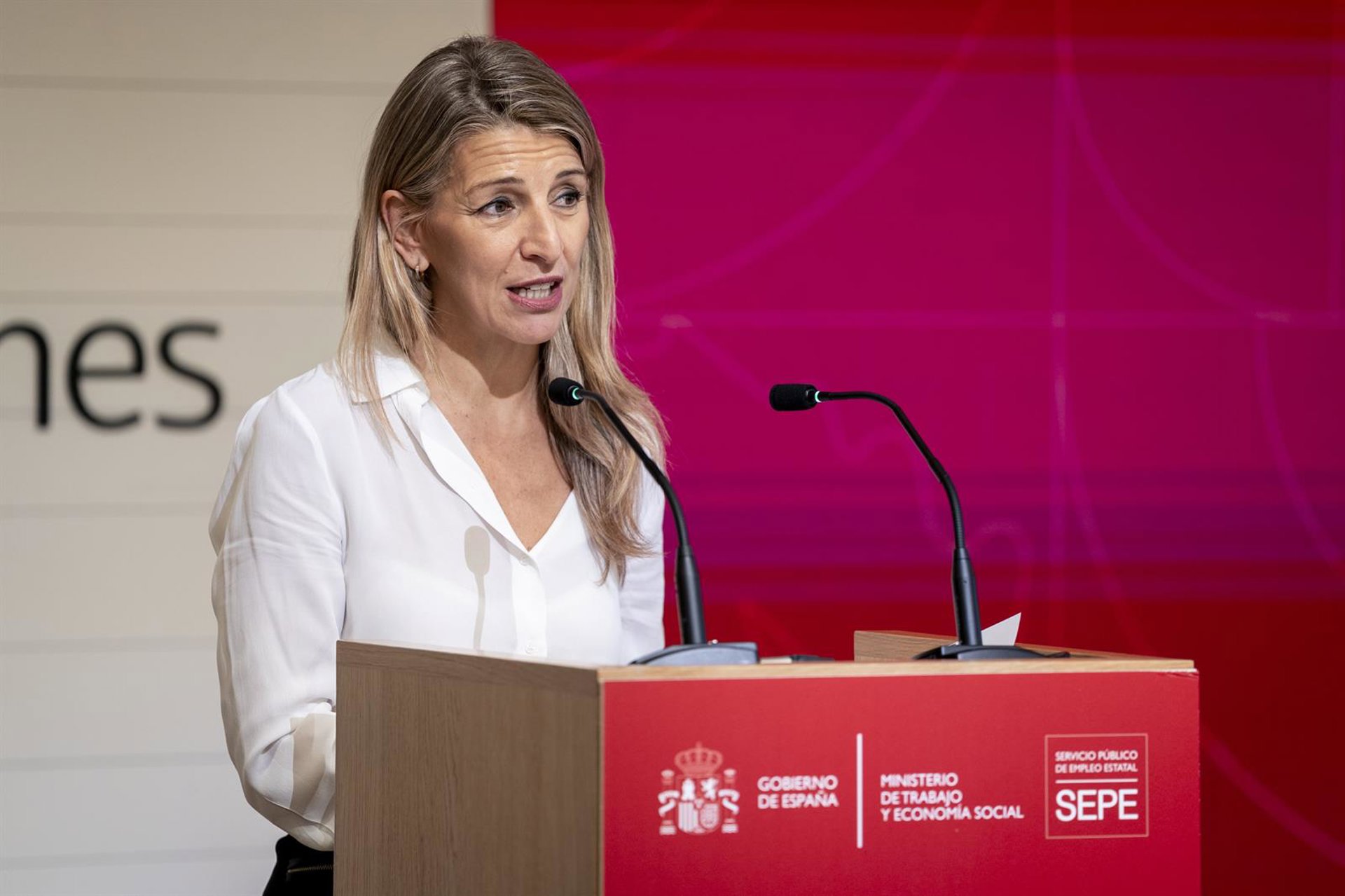 Díaz insta al PSOE a prorrogar la congelación de los contratos de alquiler y a negociar las medidas de Sumar
