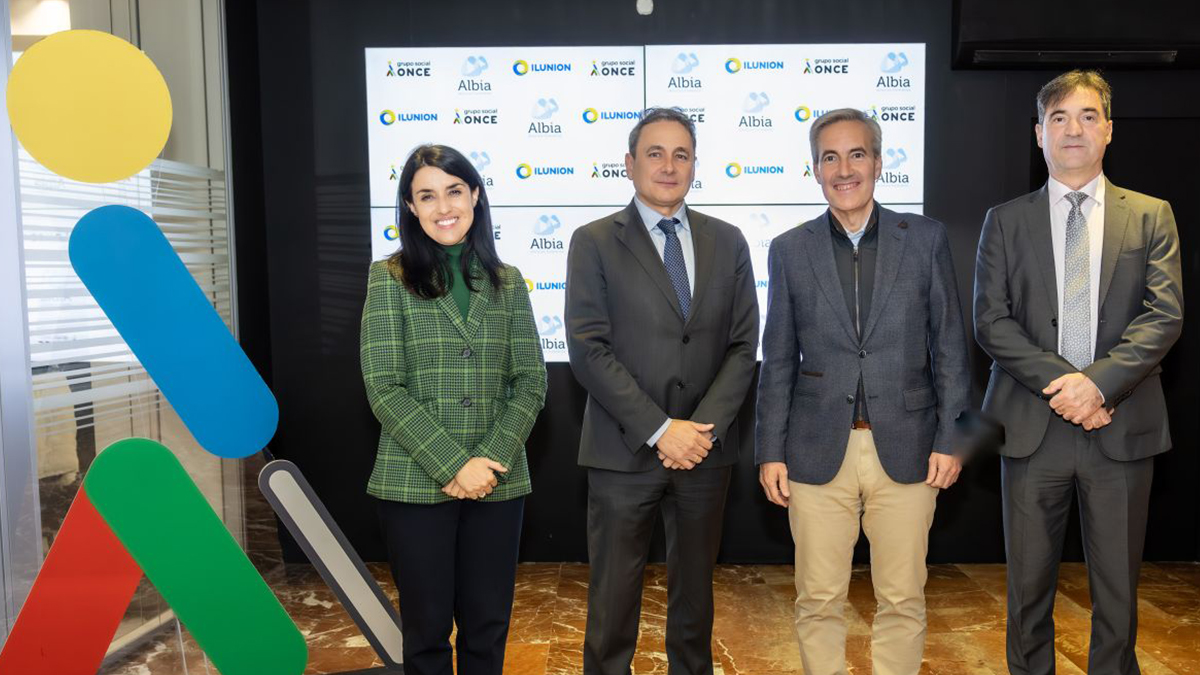Grupo Albia e ILUNION firman un acuerdo para impulsar iniciativas sociales y medioambientales alineadas con los ODS
