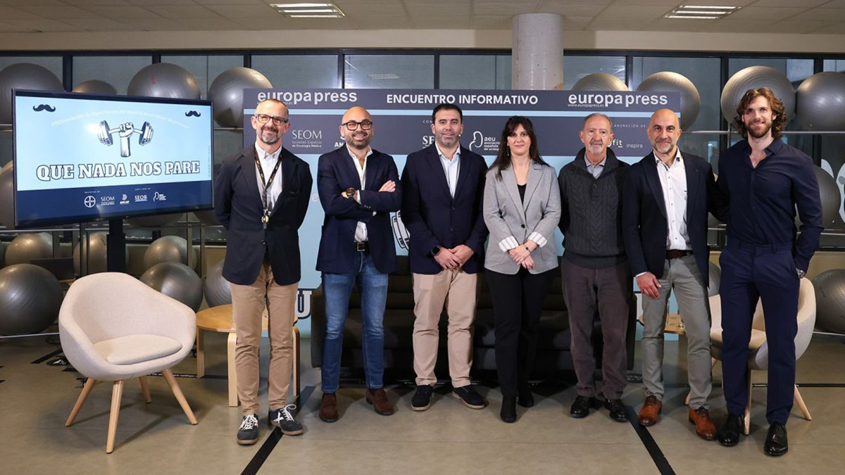 La campaña ‘Que nada nos pare’ impulsa el ejercicio físico en el cáncer de próstata