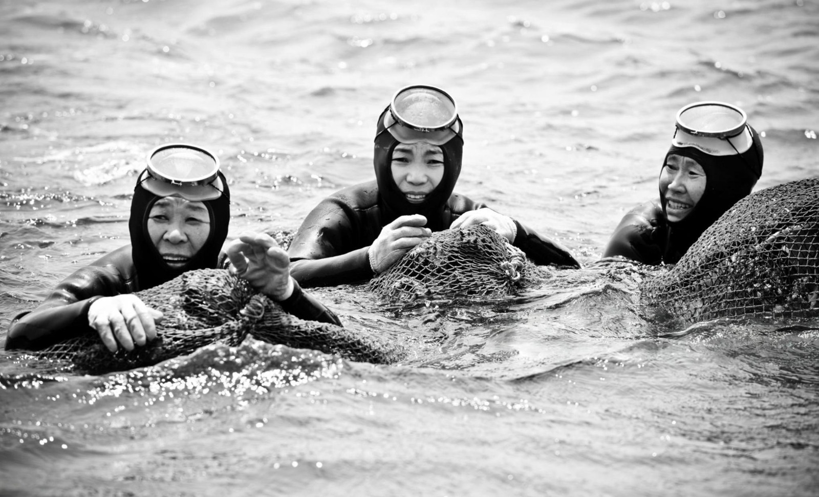 Las haenyeo. Isla de Jeju