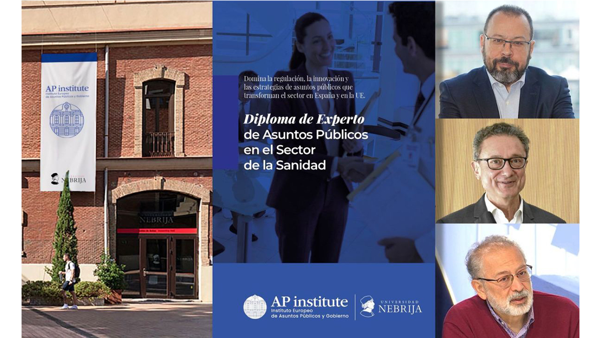 César Hernández García, Josep M. Pomar y Daniel López Acuña se suman al Diploma de Experto en Asuntos Públicos en Sanidad de AP institute | Universidad Nebrija