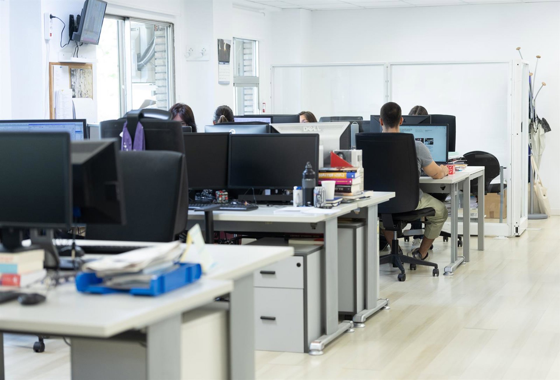 Madrid lidera la presencialidad con una ocupación de oficinas del 68%, frente al 61% europeo, según Savills