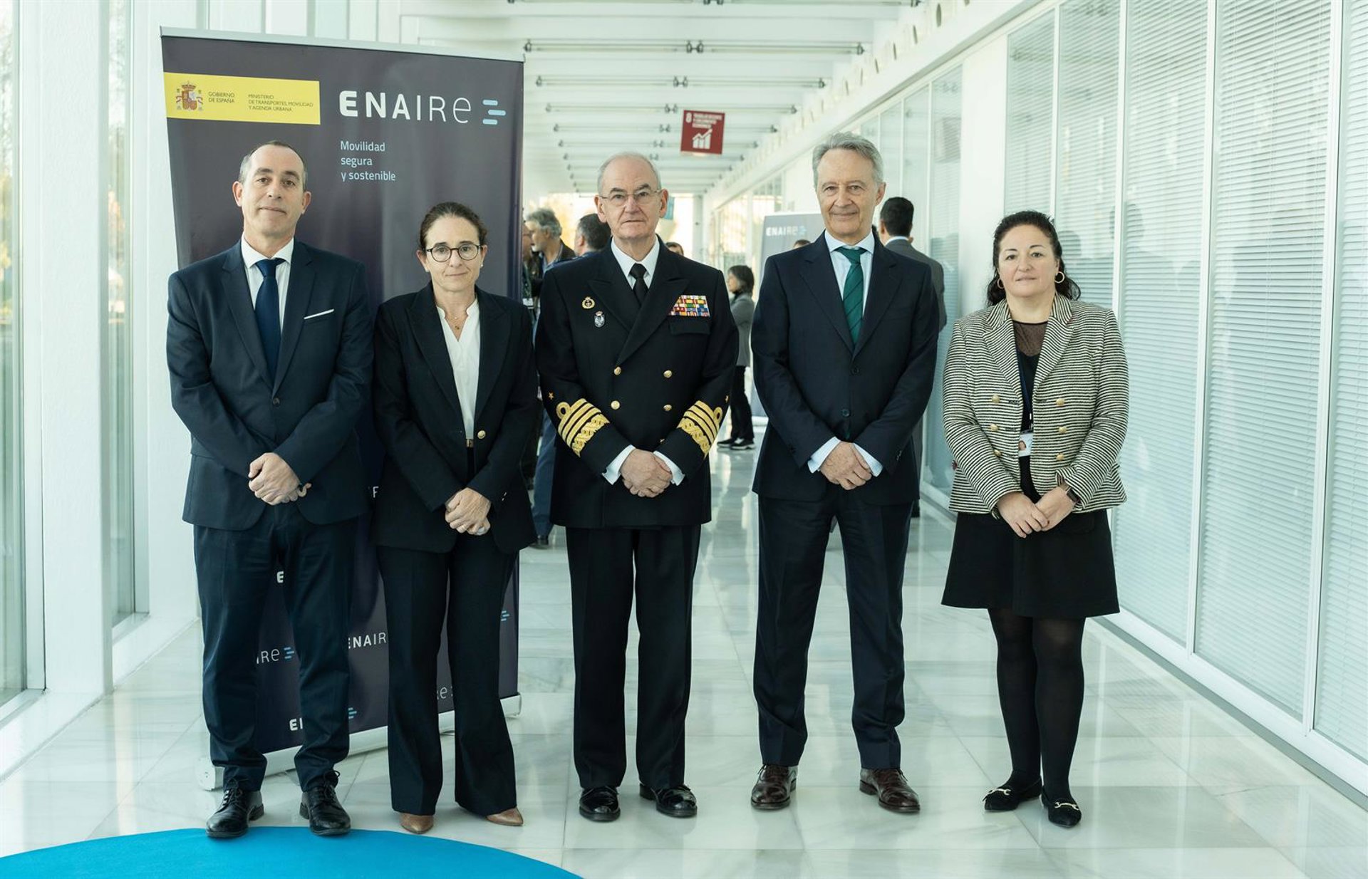 Enaire acoge la 17 reunión del Consejo Nacional de Seguridad Aeroespacial en el centro de control de Madrid
