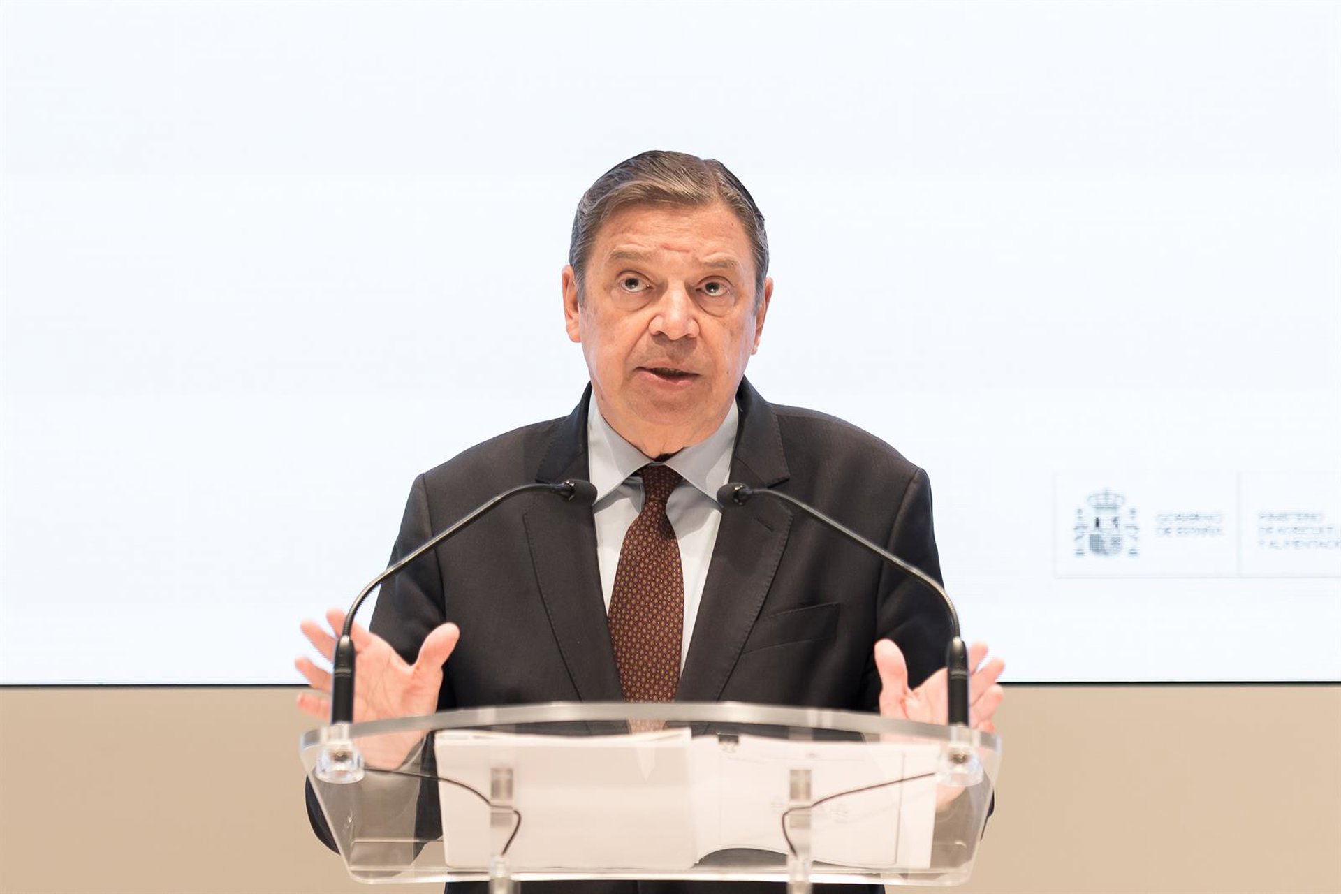 Planas valora «positivamente» la unidad de todas las comunidades autónomas frente a la peste porcina africana