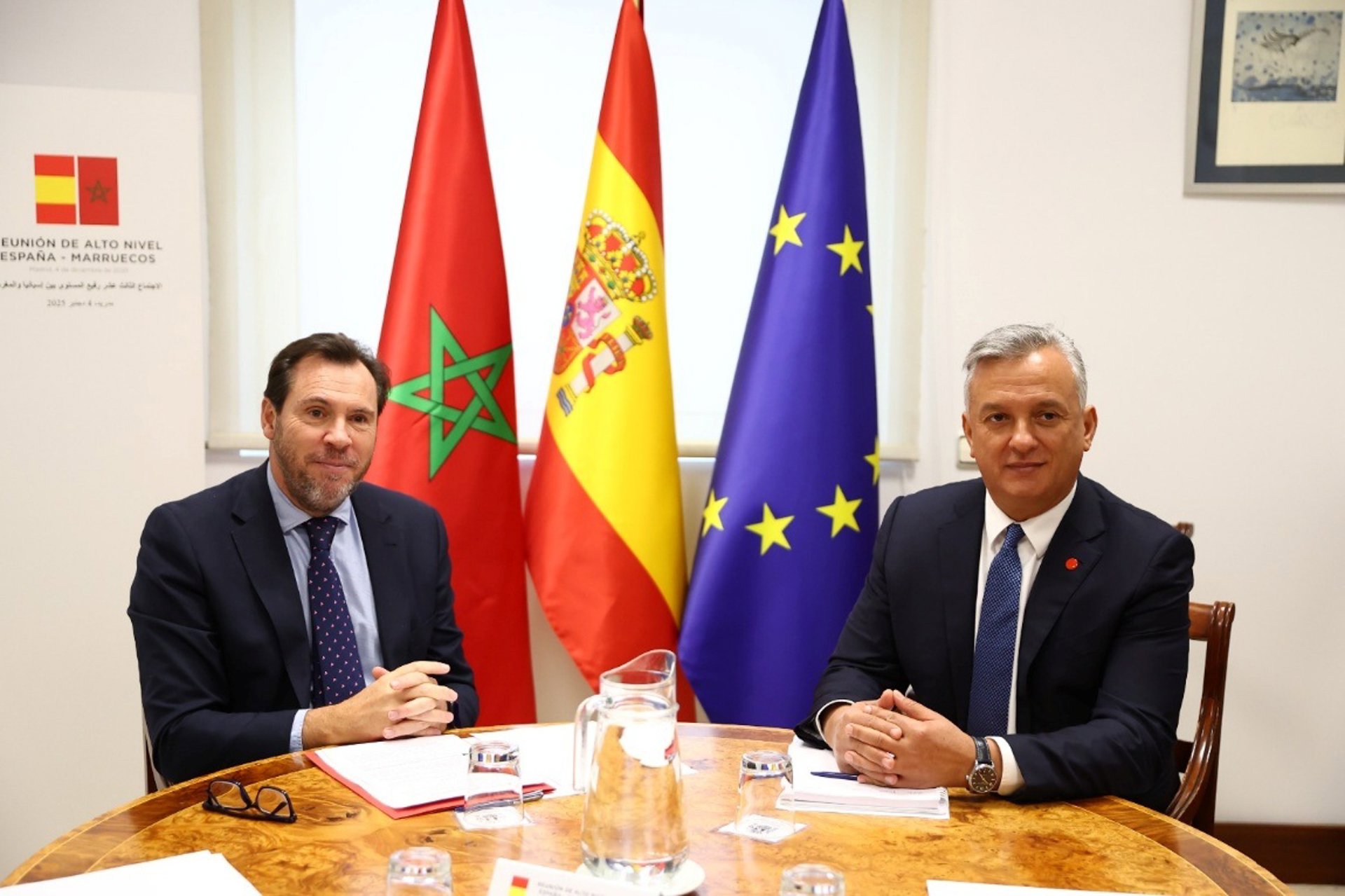 España y Marruecos refuerzan su cooperación en materia de inversiones, transporte y sostenibilidad
