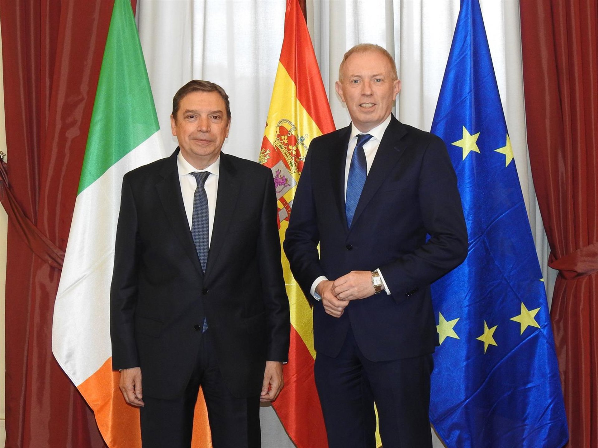 España e Irlanda estrechan su colaboración de cara al próximo Consejo de Ministros de la UE sobre pesca