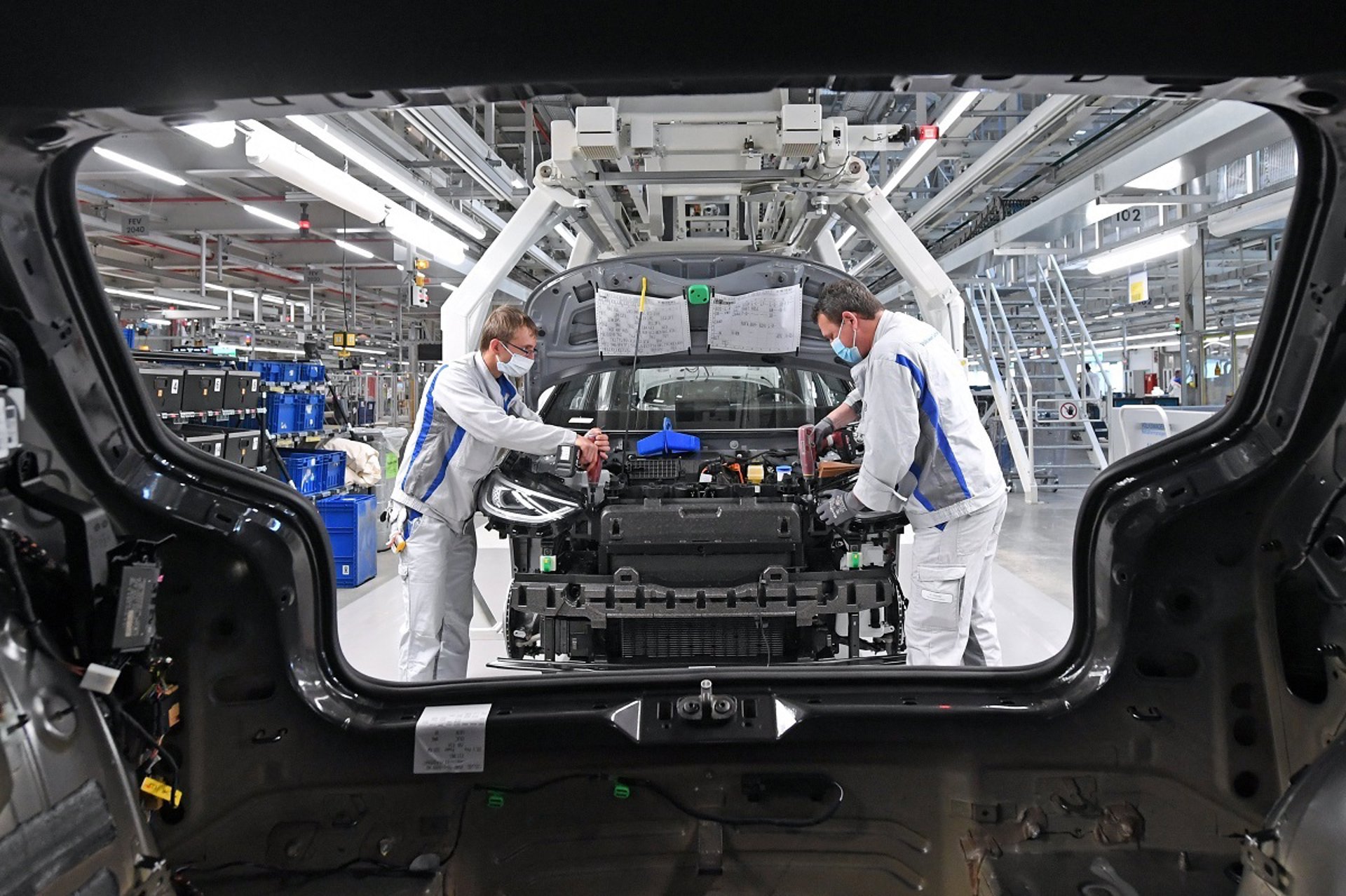 La producción industrial de Alemania acelera en octubre su crecimiento, hasta el 1,8%