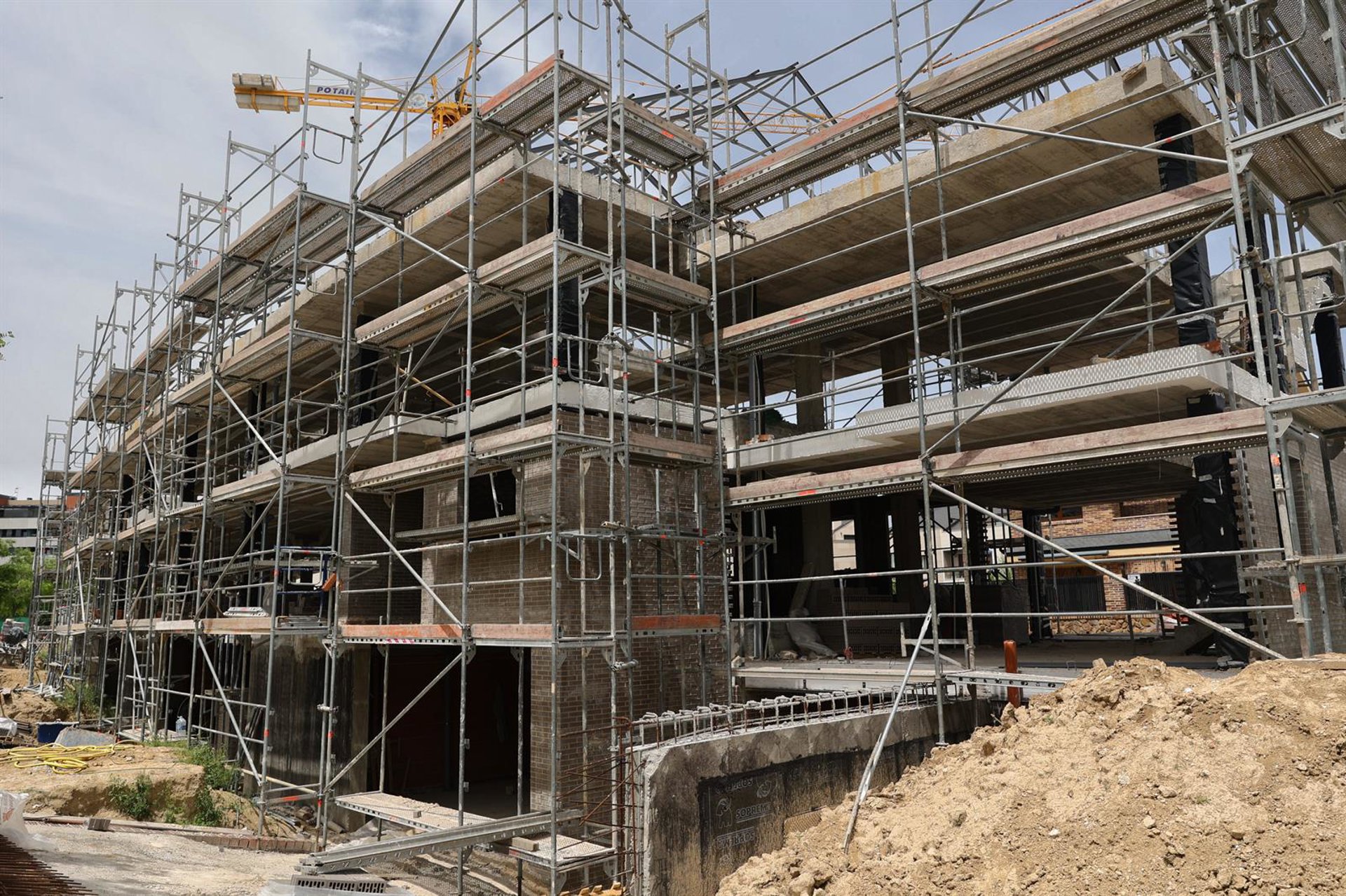 Los visados de obra de vivienda nueva alcanzaron las 115.000 unidades hasta octubre, un 7,6% más