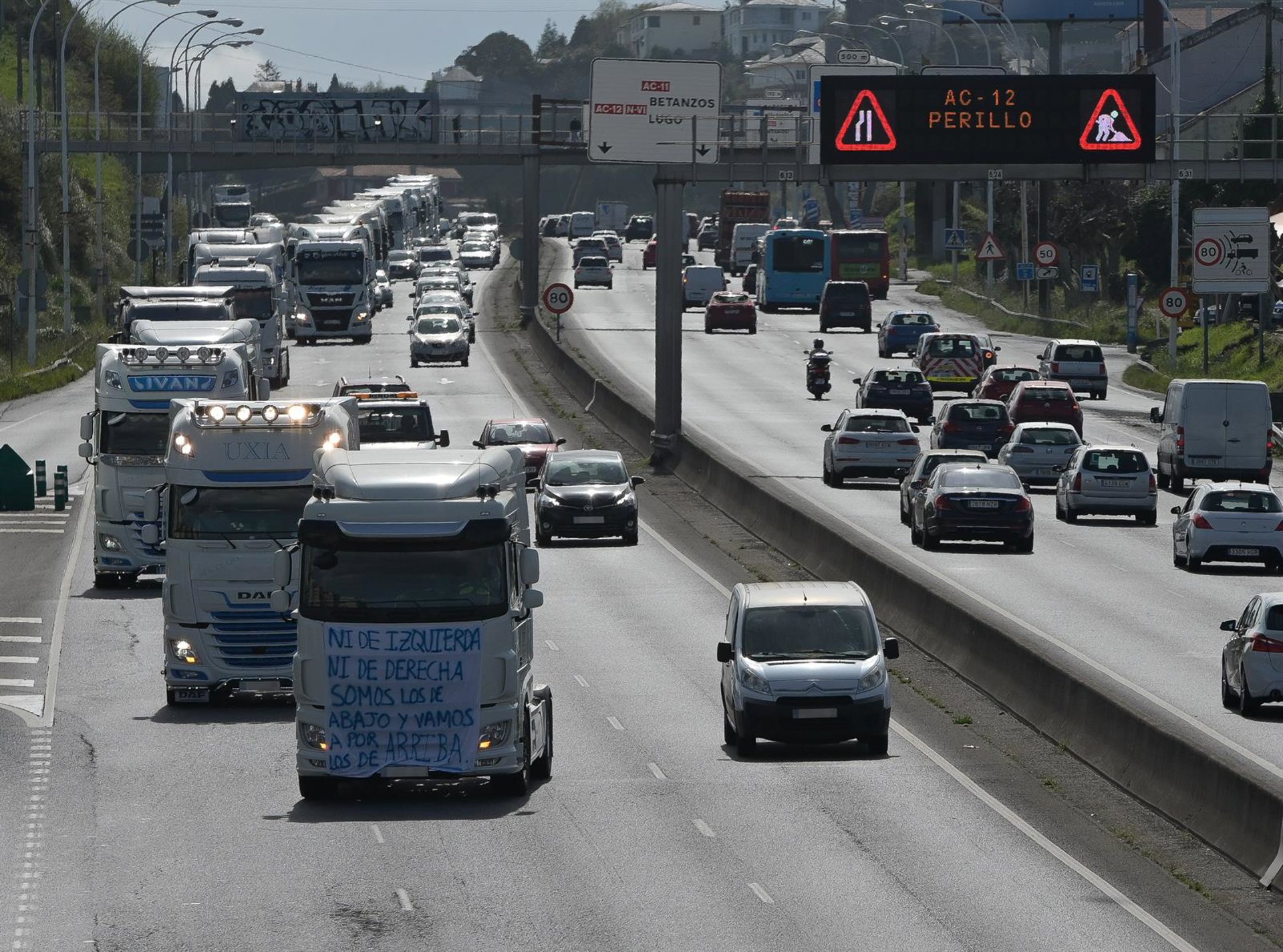 El transporte de viajeros por carretera en A Coruña continuará con la huelga a partir del 12 de enero