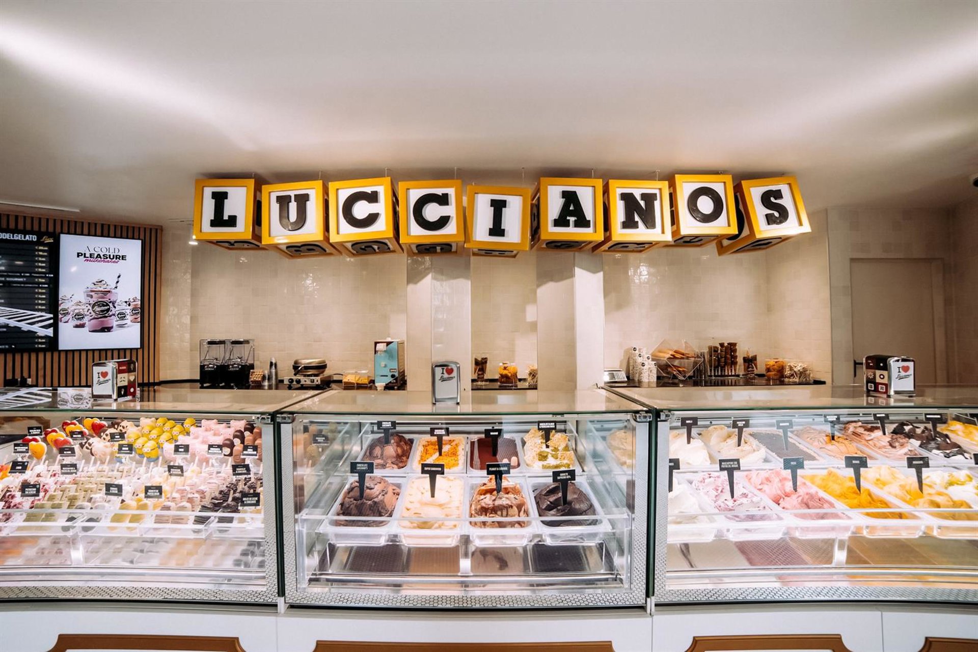 La cadena de helados ‘premium’ Lucciano’s se expande en España con su desembarco en Madrid